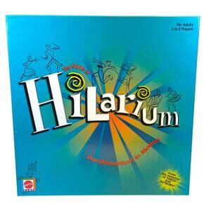 Hilaritum Board Game Mattel New Open Box Party Game Pandemonium in Motion
